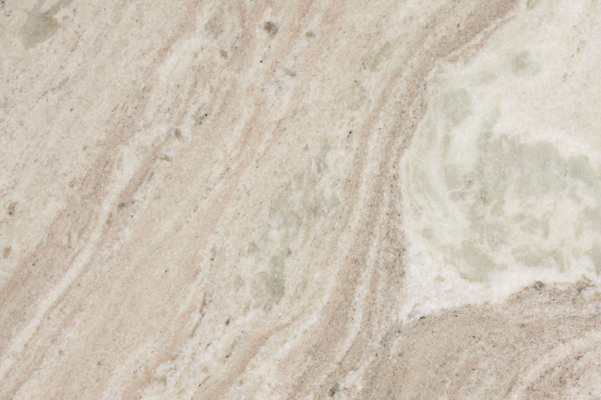 Kouk Mango Wood & Brown Marble Coffee Table